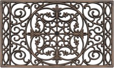 A1 Home Collects Rubber Wele Doormat for Outdoor Indoor Entrance,