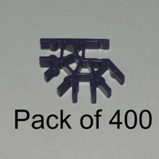 (400) K'nex Purple 4 Position 3D Connectors -KNEX Standard Replacement Parts Lot