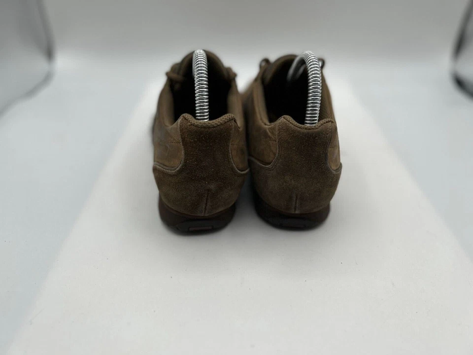 Skechers 46940 Athletic Shoes Women's Sz 8 Brown Suede Leather Lace Sneakers - Image 3 of 4