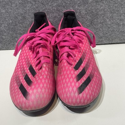 Adidas X Ghosted.4 FG Fußballschuhe Pink Schwarz UK 4,5 EU 371/3 Junior Fußball