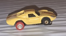 Aurora Thunder Jet HO Slot Car Porsche 906 - White w/ Red Stripe