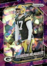 2025 Panini Prizm #290 Brandon McManus Purple Ice #/225