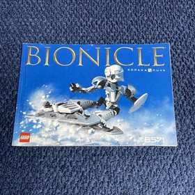 LEGO Bionicle Toa Nuva 8571 Kopaka Nuva 100% Complete W/Instructions 