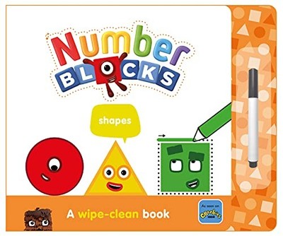 Numberblocks Shapes: A Wipe-Clean Book, Sweet Cherry Publishing, Used; Good  Boo