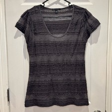 Banana Republic Women s Large Lace Blouse w/ Cami Grey