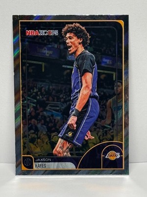 2025-26 Topps NBA Hoops Jaxson Hayes #106 Rainbow Parallel Los Angeles Lakers