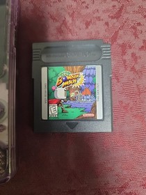 Gameboy Color Atomic Purple W/Bomberman Pocket Tested Shown Working