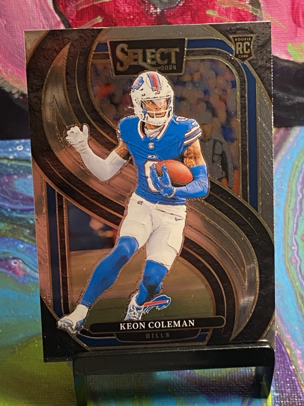 2024 Panini Select - Premier Level Keon Coleman #153 RC Buffalo Bills
