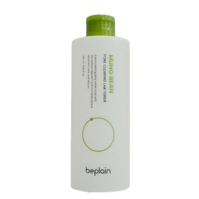 beplain Mung Bean Pore Clearing LHA Toner 9OZ Smoothing Skin Sebum Care K beauty