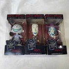 Set Of 3 Wacky Wobbler Disney The Nightmare Before Christmas Lock Shock Barrel