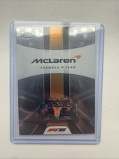 2025 Topps Chrome F1 McLaren Team Logo Card Base