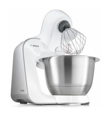Bosch Küchenmaschine MUM58258 Serie4 weiß 1000 Watt mit viel Zubehör 