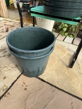 Four Elho 18cm Pots With Four 17cm Self Watering Inserts