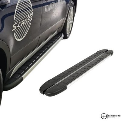 Bamboli Seiten Trittbrett Nerf Bar für BMW X5 2007-2013 links/rechts, 2-teilig