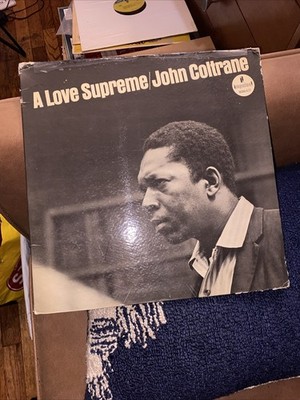John Coltrane A Love Supreme Impulse 1965 US Mono A-77 FIRST PRESS VG/VG RVG