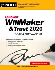Quicken Willmaker Trust 2020: Book Software Kit