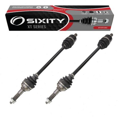 2 pc Sixity XT Front Left Right Axles for Kawasaki KAF1000 Mule PRO-DX q0