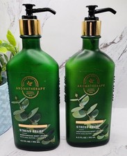 2 BATH  BODY WORKS AROMATHERAPY STRESS RELIEF EUCALYPTUS  SPEARMINT LOTION 6.5