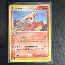 Nintendo Blaziken 15/109 EX Ruby & Sapphire Rare English 2003 Near Mint on eBay