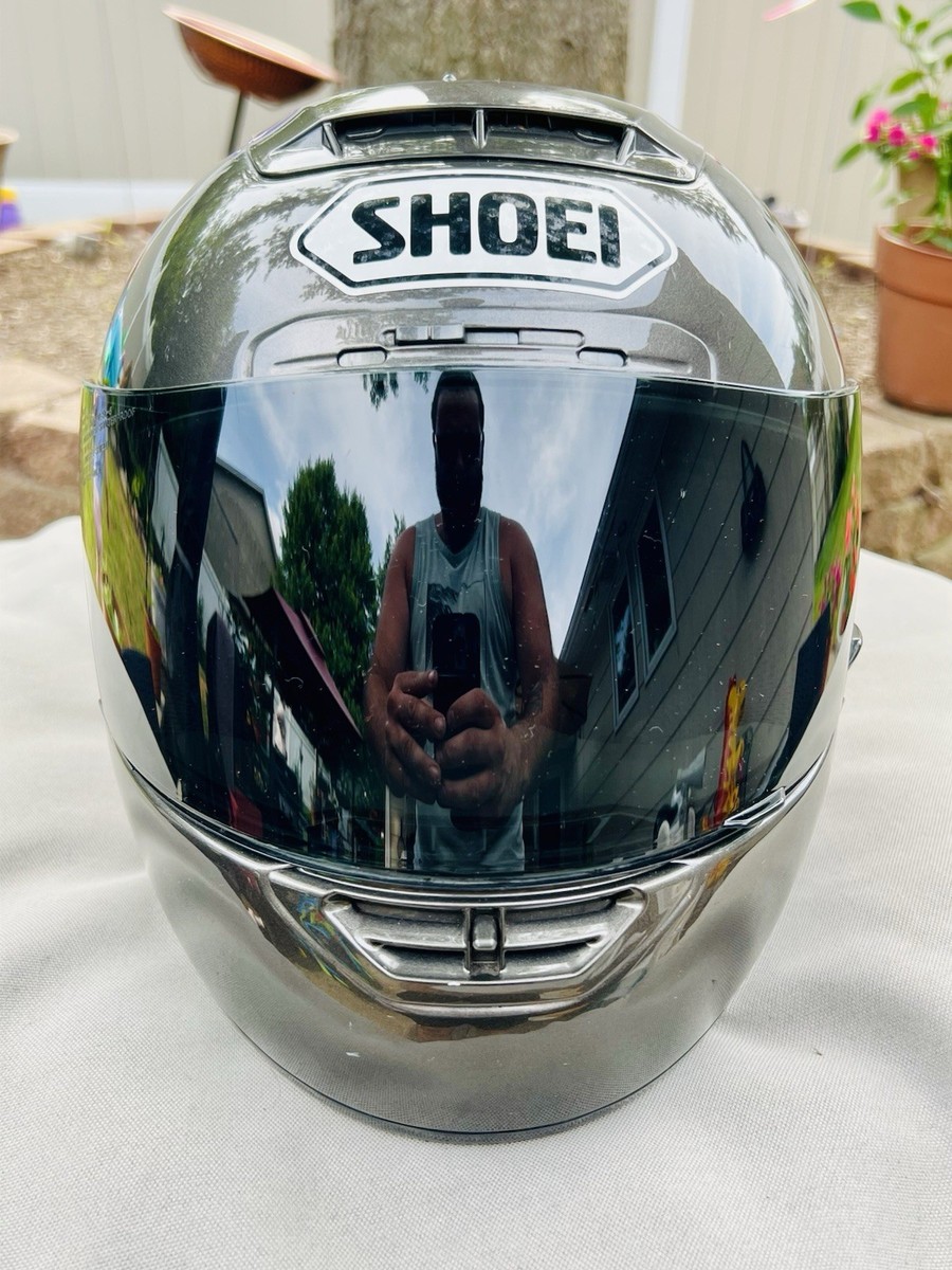 Vintage Shoei X11/Eleven Gray Full Face Helmet/Dark Tinted Visor