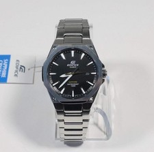Casio Edifice Men's Black Dial Stainless Steel Sports Watch EFR-S108D-1AVUEF