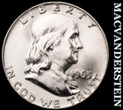 1963-D Franklin Half Dollar-Choice Gem Brilliant Unc +++ No Reserve #G9846