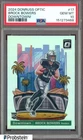 2024 Donruss Optic Downtown #17 Brock Bowers RC Rookie SSP CASE HIT PSA 10