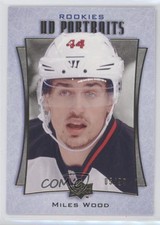 2016-17 Upper Deck UD Portraits Rookie Gold Foil 5/99 Miles Wood #P-103 t4m