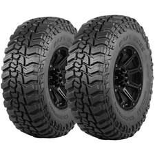 Qty 2 Lt30565r17 Mickey Thompson Baja Boss Mt 121q Lre Black Wall Tires