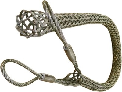 Wire & Cable Mesh Pulling Grip, Double Head Cable Pulls, Suitable for Light &...