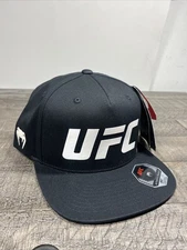 Unisex UFC Adrenaline by Venum Black Fight Night Champion Snapback Hat