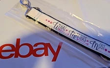 Thirty One 31 Hang It Up Key Fob Chain Ring Wristlet Strap "What Matters Most"