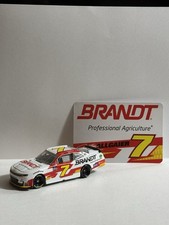 Justin Allgaier 7 Brandt White 1/64 Scale NASCAR Authentics 2021