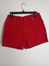 Vintage Levi s 912 Women s Shorts Size 13 Red Orange Tab High Rise Slim Fit NWT