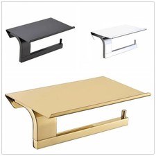 Toilet Paper Holder Stainless Steel Wall Mounted Tissue Roll Hanger Bathroom