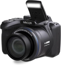 Minolta MN40Z ProShot 20MP/1080P FHD Digital Camera With 40x Optical Zoom (Black