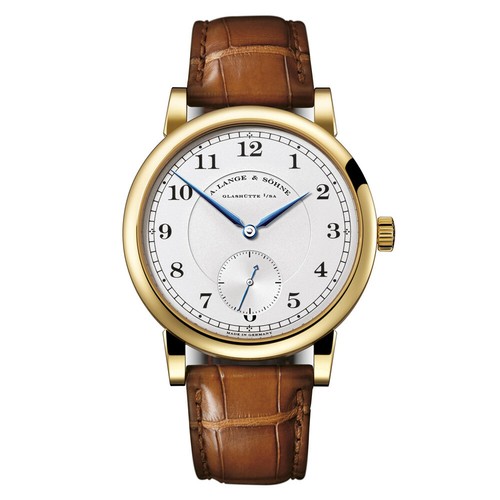 A. Lange & Sohne 1815 Small-Seconds 40mm 18kt Yellow Gold w/ Blue Hands 233.021