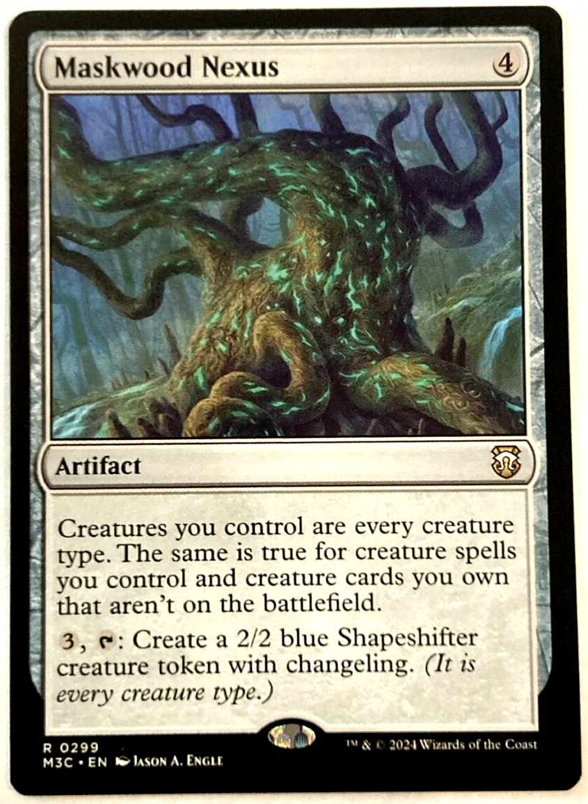 mtg maskwood nexus similar cards Proxy R Us The same is true for creature spells you control and creature cards you own that arent on the battlefield Maskwood Nexus Proxy - Etsy