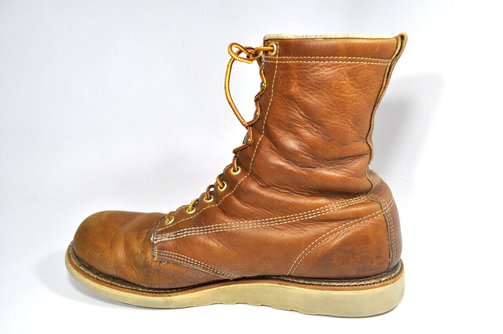 Thorogood Boots American Heritage Soft Round Toe Wedge Sole Work Men