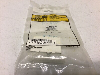 NEW, PHILIPS ECG RLYIDC5 DC INPUT MODULE LOGIC VOLTAGE, FREE SHIPPING