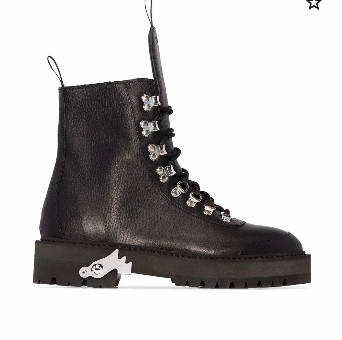 Hiking boots off best sale white