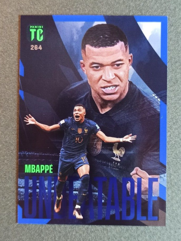 Kylian Mbappe Unbeatable True Blue # 264 PANINI Top Class Kylian Mbappe Unbeatable True Blue # 264 PANINI Top Class