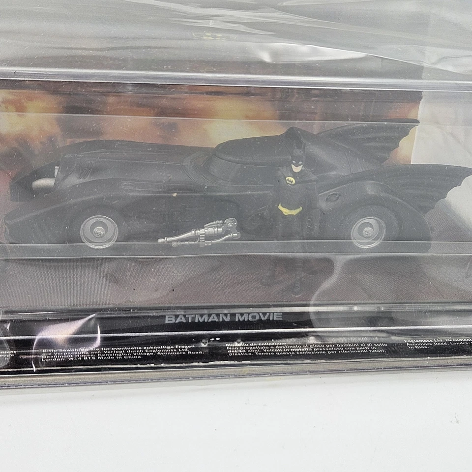 Batman Automobilia #1 ~ Batimóvil de 1989 película Michael Keaton / Eaglemoss Foto 4 de 4