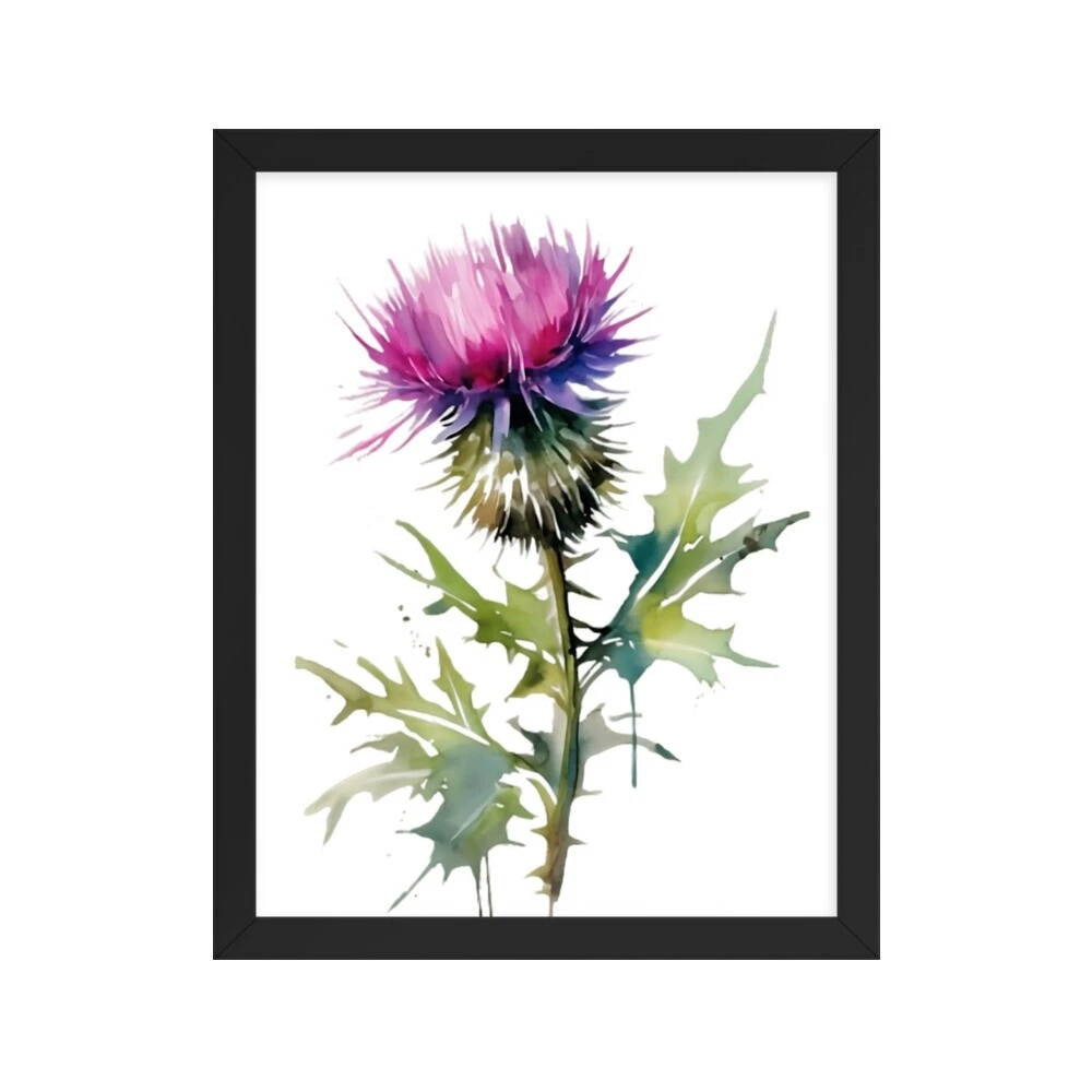 Floral y jardín enmarcado afiches y grabados de decoración para el Hogar