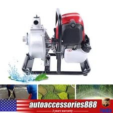 1" 4-Stroke Gas Powered Water Transfer Pump High Pressure Irrigation Water Pump