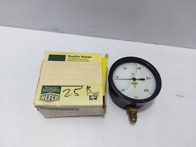 Refco 4412051 Oil Pressure Gauge  0-25bar