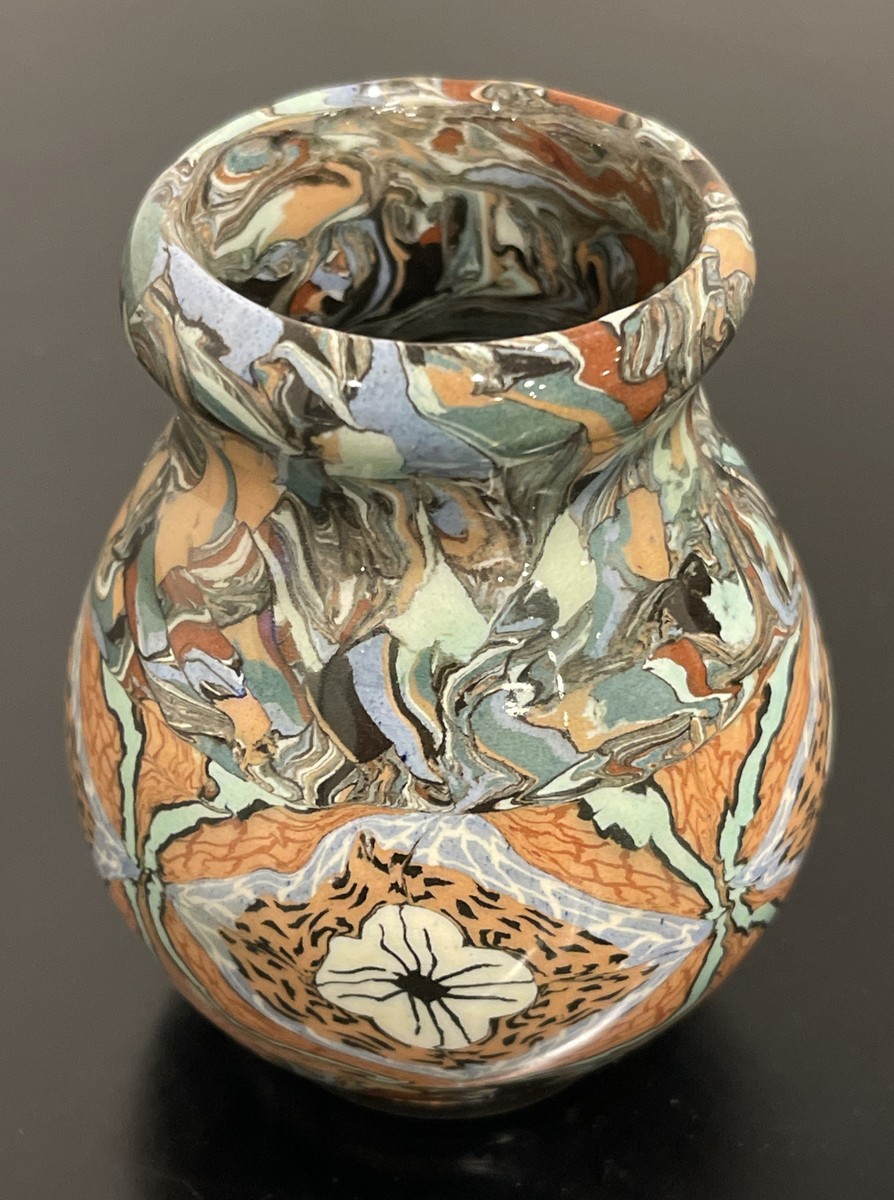 Jean Gerbino Vallauris France Mosaic Art Pottery Cabinet