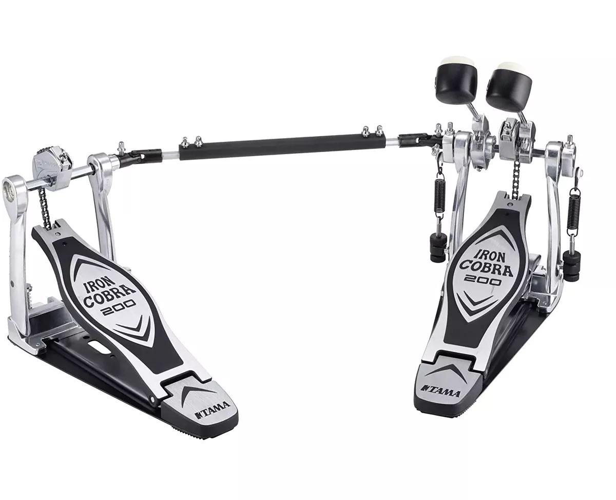 NEW Tama HP200PTW Iron Cobra 200 Double Kick Bass Drum Pedal From