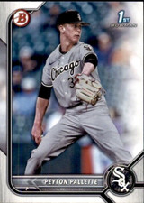 LOT OF 20 2022 BOWMAN DRAFT 1ST BASE PROSPECT BD177 PEYTON PALLETTE  WHITE SOX