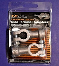 Side Terminal Adapters For Top Post Battery To Side Post Cables Deka 00353
